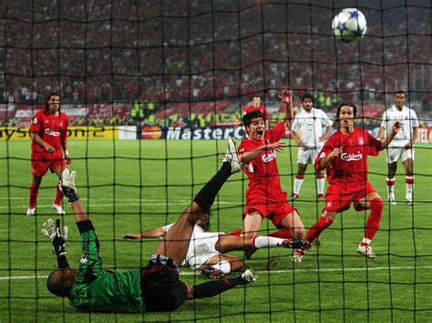 Steven gerrard kisses the champions league trophy before hoisting it high after liverpool's victory. WHERE ARE THEY NOW? The 2005 Champions League-winning ...