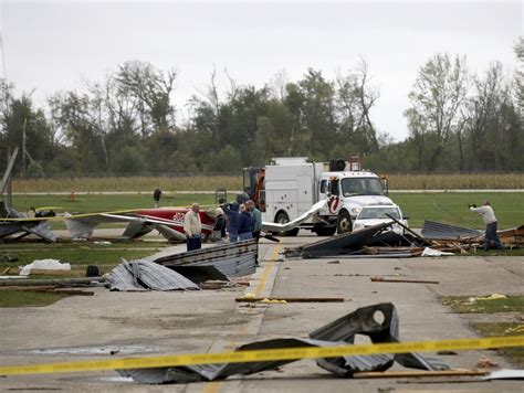 Severe Storms Tornadoes Leave Path Of Destruction Across Southern