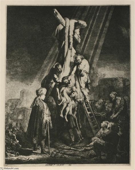 Museum Art Reproductions The Descent From The Cross By Rembrandt Van Rijn