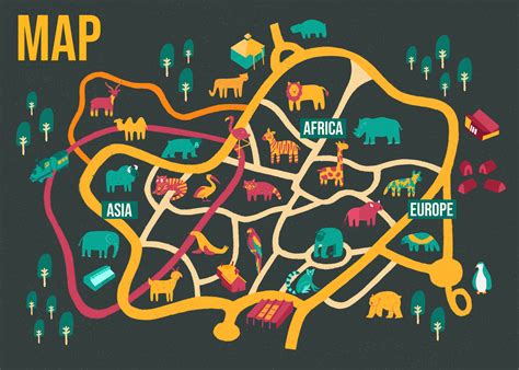 Zoo Map — Eliott Bulpett