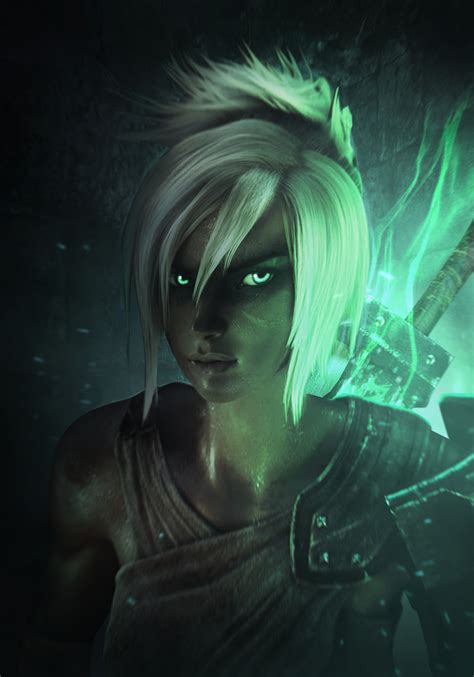 Artstation League Of Legends Riven