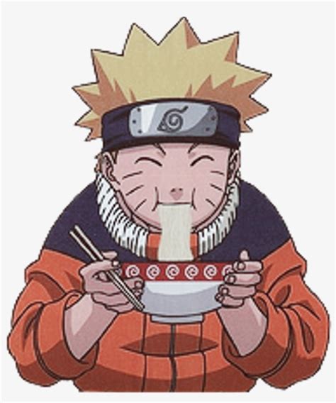 Naruto Narutouzumaki Ramen Anime Freetoedit Naruto Eating Ramen Png X PNG