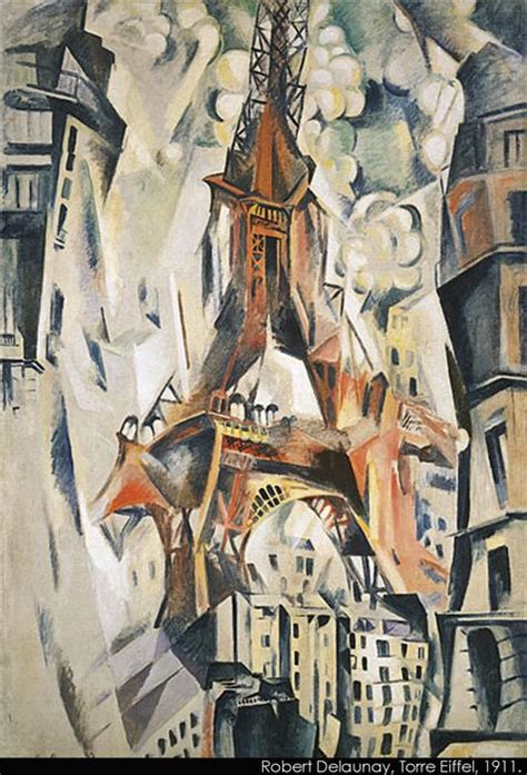 Je vous propose le travail en arts visuels que nous avons réalisé lorsque nous avons. La Tour Eiffel, 1911 de Robert Delaunay (1885-1941, France)