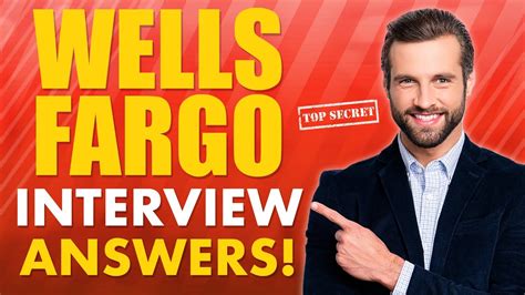 WELLS FARGO INTERVIEW QUESTIONS AND ANSWERS (How to Pass the Wells