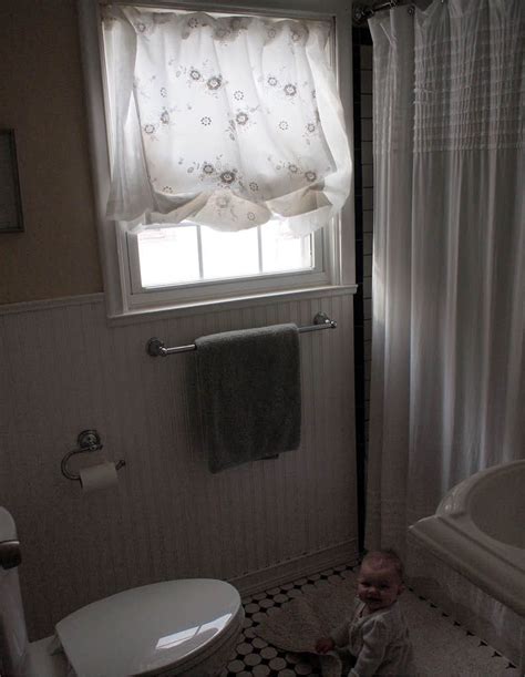 Ideas For Bathroom Window Curtains Design Corral