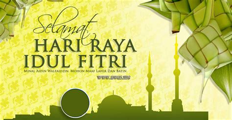 Contoh Banner Idul Fitri