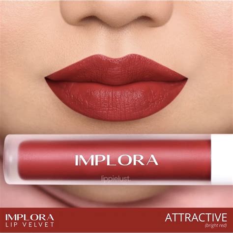 Implora Lip Velvet Lipcream Lip Cream Lipstick Lazada Indonesia