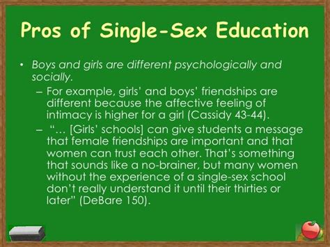 Single Sex Education