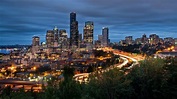 Hintergrundbilder : Seattle, Vereinigte Staaten, Washington, Nacht ...