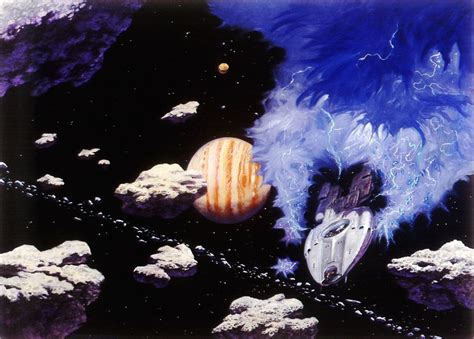 Bloom Chris Moore Art 70s Sci Fi Art Science Fiction Art Illustration