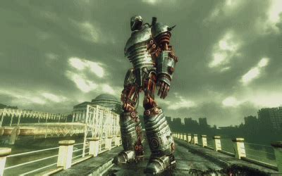 It stands 40 feet (12.19 meters)citation needed tall and is heavily armored. Fallout, TES V, The Outer Worlds — Liberty Prime Fallout 3 and Fallout 4