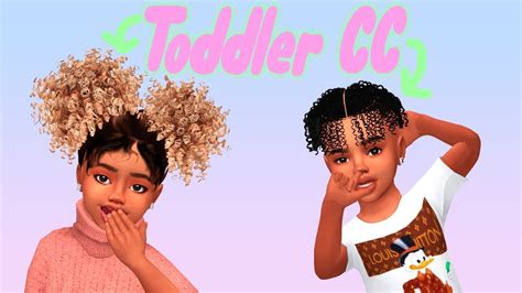 Sims 4 Custom Content Cas Cc Finds Toddler Cc Folder Download 2019 Bbe