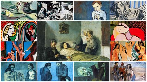 Самые известные картины Пабло Пикассо с названиями описанием и фото