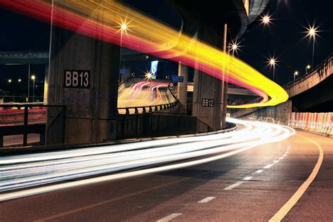 Time Lapse Photography Of Car Lights · Free Stock Photo
