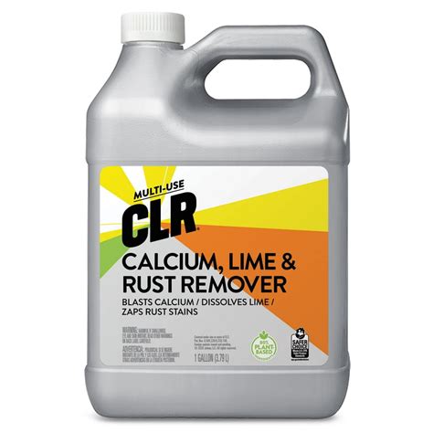 Clr Calcium Lime And Rust Remover Multi Use Household Cleaner 128 Fl