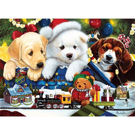 Toyland Pups 1000 Piece Jigsaw Puzzle | Spilsbury