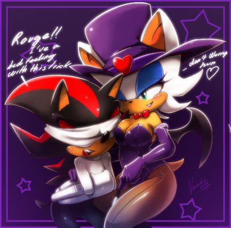 Shadow And Rouge Magic Trick By Nancher On Deviantart