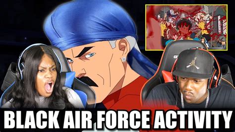 Omni Man Has Black Air Force Activity Reaction Youtube