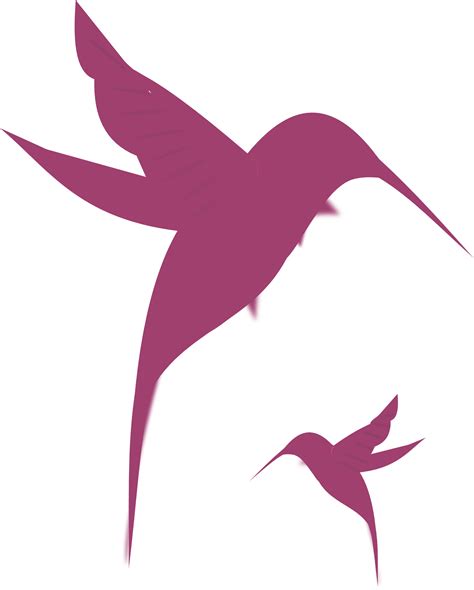 Hummingbird Silhouette Drawing Clip Art Humming Bird Png Download