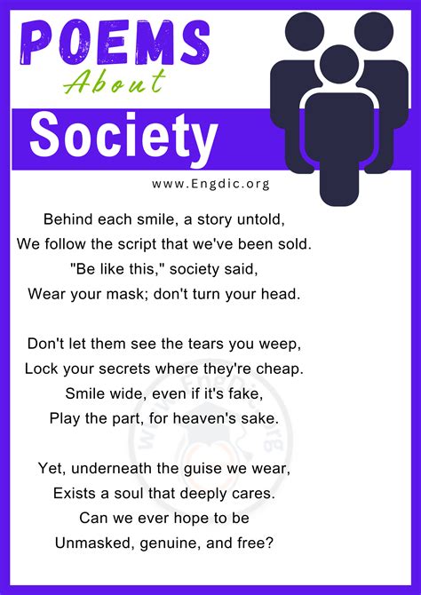 10 Short Poems About Society Societies Issues And Expectations Engdic