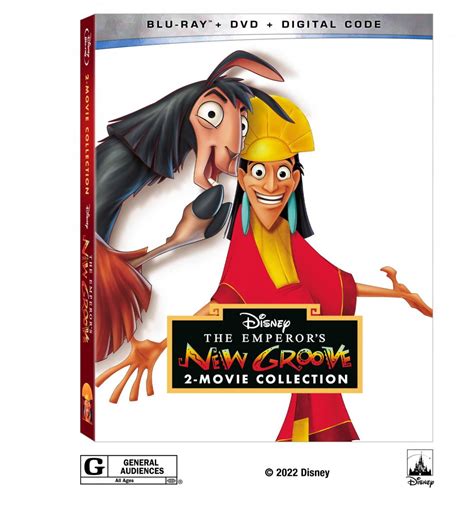 The Emperor S New Groove 2 Movie Collection Blu Ray Dvd Digital Code