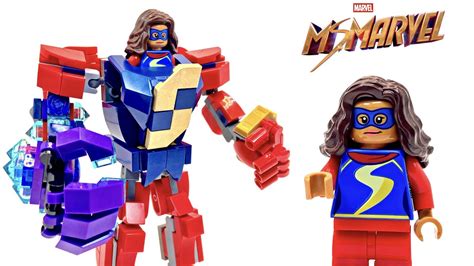Lego Ms Marvel Mech Tutorial Moc Youtube
