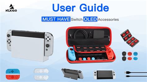 Nexigo Carrying Case And Game Accessories For Nintendo Switch And New