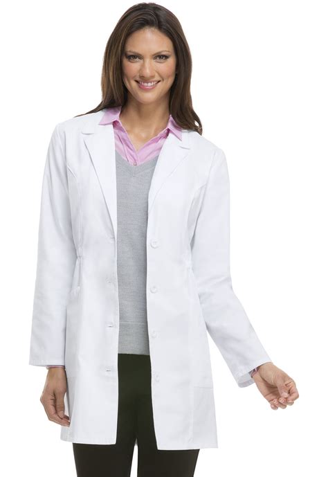 Professional Whites 34 Lab Coat In White 84402 Dwhz From Scrubs By Design
