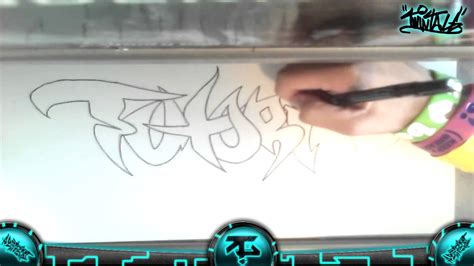 Basic Graffiti Tutorial By Tagg Youtube