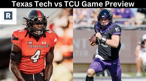 Texas Tech Vs Tcu Game Preview College Football Youtube