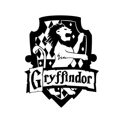 Harry Potter Sticker Gryffindor Crest 4 8 With Images Harry