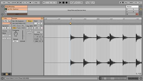 Warping In Ableton Live The Basics The Library