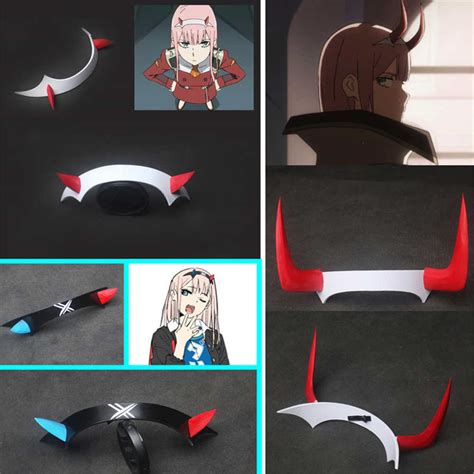 Darling Dans Le Franxx Zéro Deux Code 002 Headwear Corne De Cosplay Du