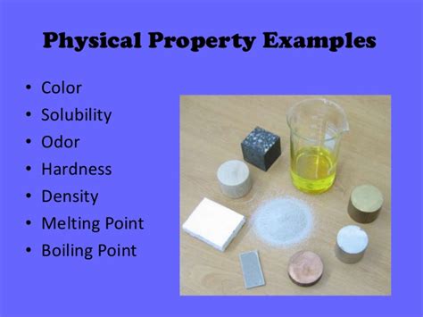 Matter will be changed into a new substance after the reaction. Physical & chemical properties