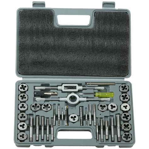 Bentism Tap And Die Set 40 Piece Include Sae Size Ncnfnpt Bearing