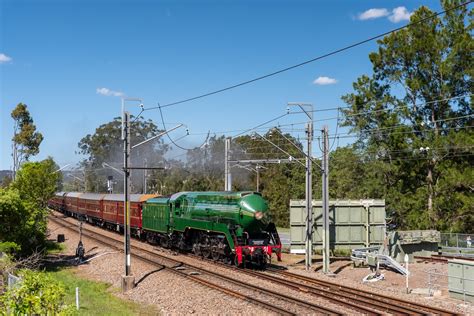 Return Of The Newcastle Flyer Locomotive 3801 Returns To T Flickr