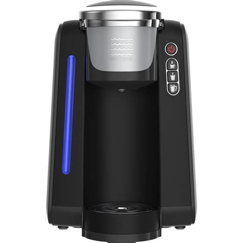 There are only very few options when it comes to such requirements, but we found the best rated one to be a coffee maker by hamilton beach that makes single cup of coffee using ground coffee and is quite affordable at. DRINKPOD JAVAPod K-Cup Black Coffee Maker Single Serve ...