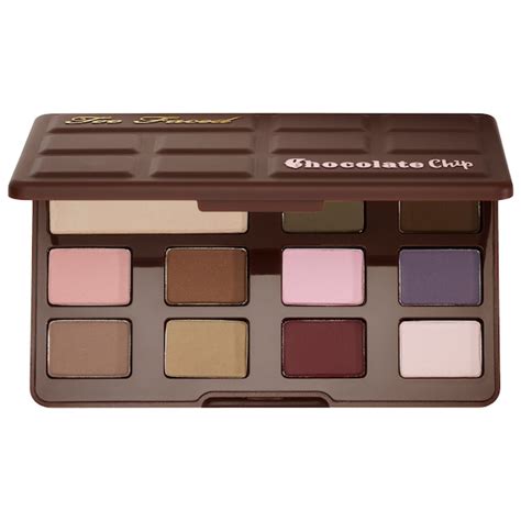 Too Faced Matte Chocolate Chip Eyeshadow Palette 1Source