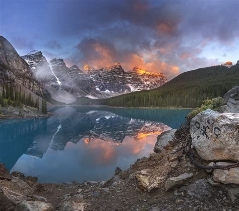 1080p Free Download Lakes Moraine Lake Banff National Park Canada