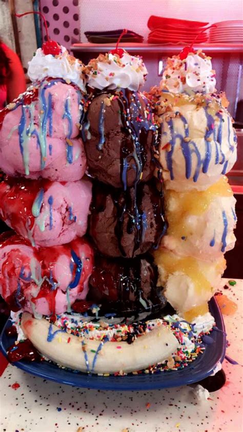 this is the most delicious mouth watering ice cream sundae in your