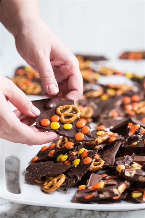 Homemade Halloween Candy Bark The Sweetest Occasion