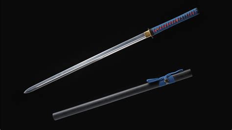 Double Edged Straight Blade Sword Ninja 1095 High Carbon Steel Strong
