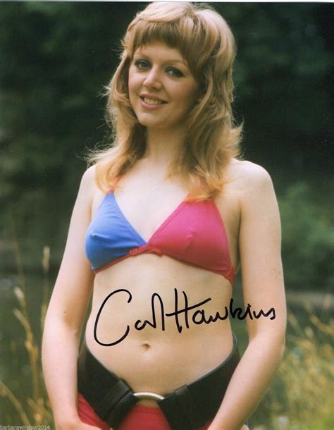 Carry On Carol Hawkins Signed Photo T Rare