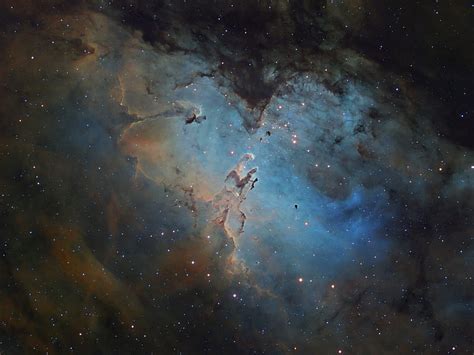 Hd Wallpaper Stars Eagle Nebula M16 Wallpaper Flare