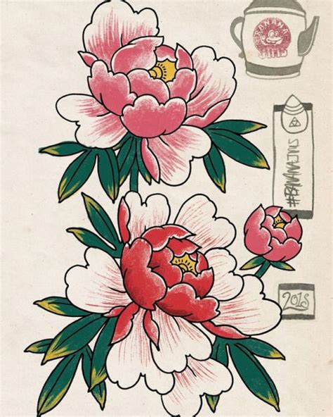 Pin By Mira Hector On Flower Japanese Flower Tattoo Flower Drawing