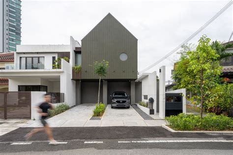 Malaysian Designer Couple Turns Terrace House Into Open Plan Pitched