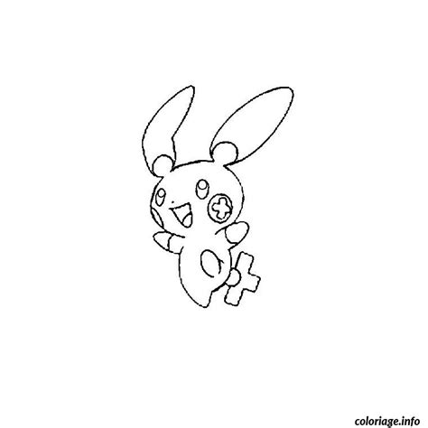 Coloriage Pokemon Posipi Dessin Pokemon à Imprimer