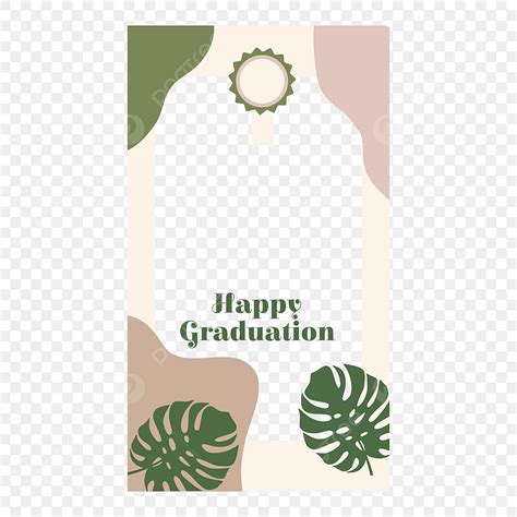 Instagram Story Theme Vector Png Images Graduation Social Media