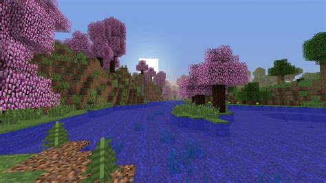 Just Finished My Custom Made Cherry Grove Biome Rminecraft