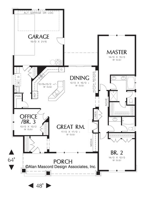 A well designed small home can keep costs, maintenance and carbon footprint down while increasing free time, intimacy and in many cases comfort. House Plan 1154 -The Ellington